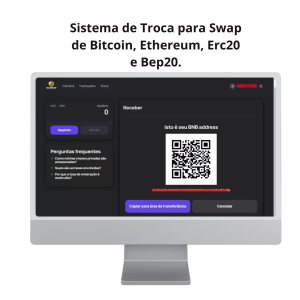 Sistema De Troca Swap Bitcoin, Ethereum, Erc20 Bep20