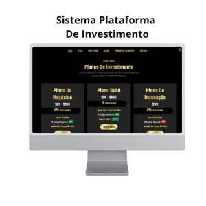 Sistema Plataforma De Investimento
