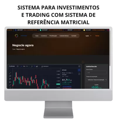 Sistema Para Investimentos E Trading E Sistema De Referência