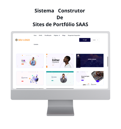 Sistema Construtor De Sites Portfolio Saas