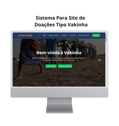 Sistema Para Site De Doações Tipo Vakinha