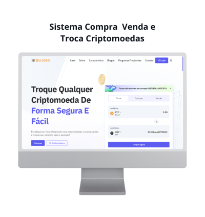 Sistema Compra  Venda E Troca Criptomoedas