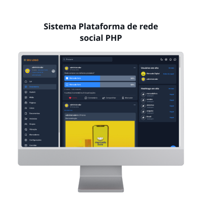 Sistema Para Plataforma De Rede Social Php