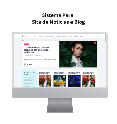Sistema Para Site De Noticias E Blog